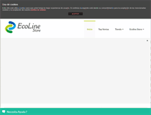 Tablet Screenshot of ecolinestore.com